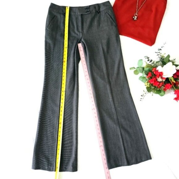 Style & Co Women's Trousers Dress Pants Size 12 Grey Black Pockets Office Work - Picture 5 of 13